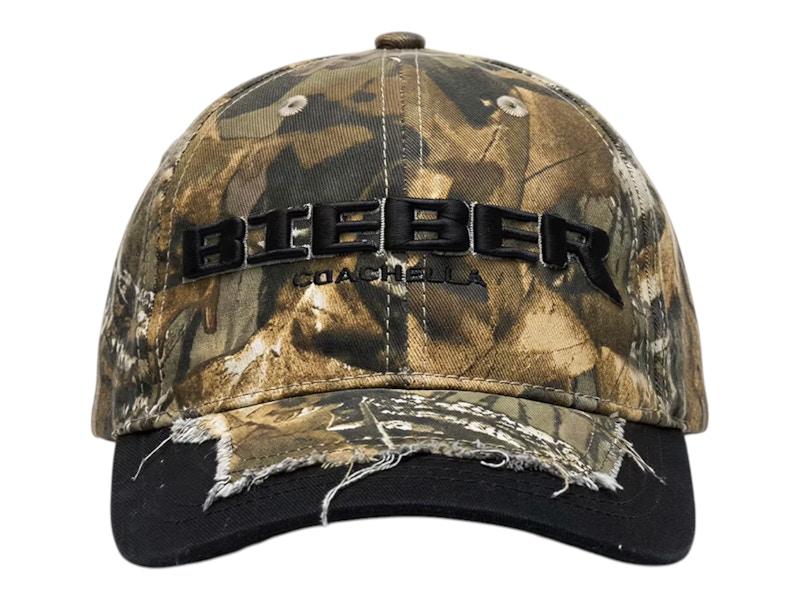 SKYLRK Justin Bieber Coachella 2026 Cap Camo Multicolor - SS26 - US