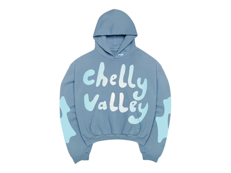 SKYLRK Justin Bieber Coachella 2026 Graphic IV Hoodie Blue - SS26 - US
