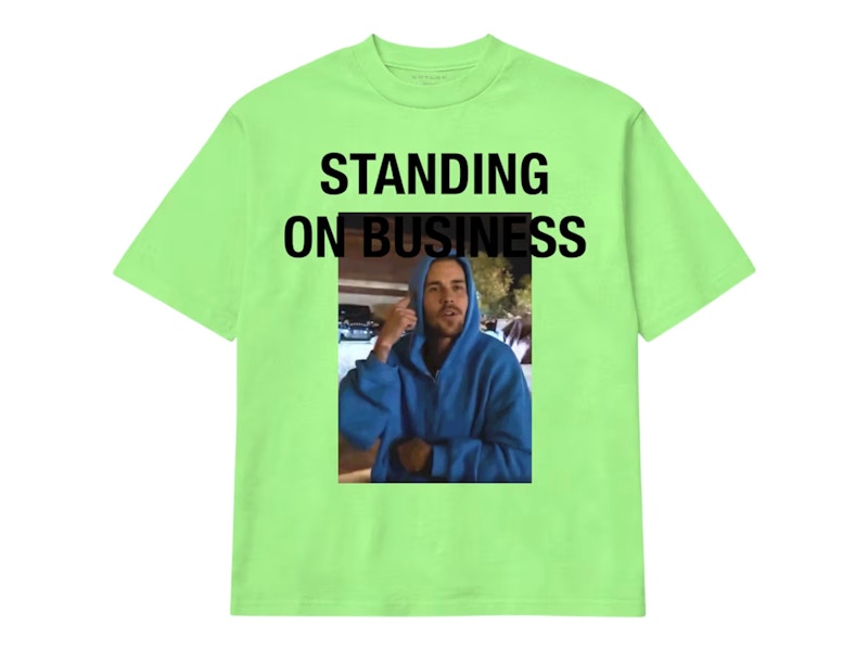 SKYLRK Justin Bieber Coachella 2026 Standing on Business T-shirt