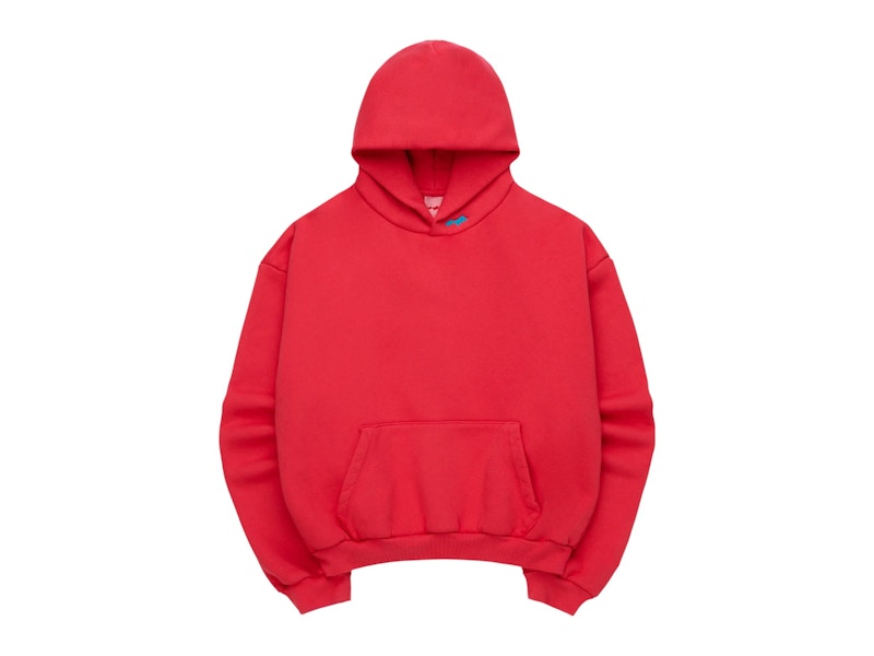 トップス L / SKYLRK JELLY PULL OVER HOODIE SKYLRK Knit Hoodie Jelly Red Men's - FW25 - US