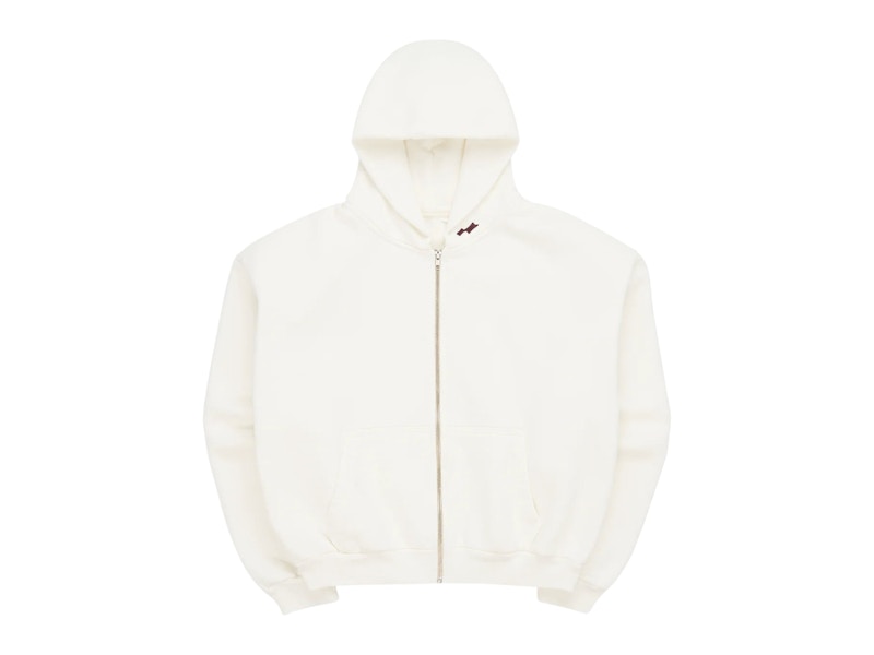 SKYLRK Knit Zip Hoodie Natural No Dye Men's - FW25 - US