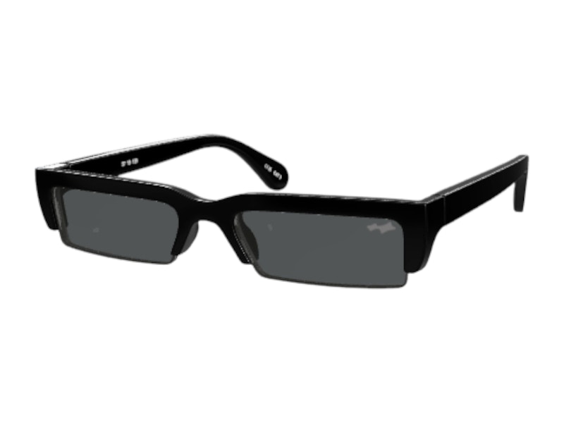 SKYLRK Slim Sunglasses Gloss Black - FW25 - JP