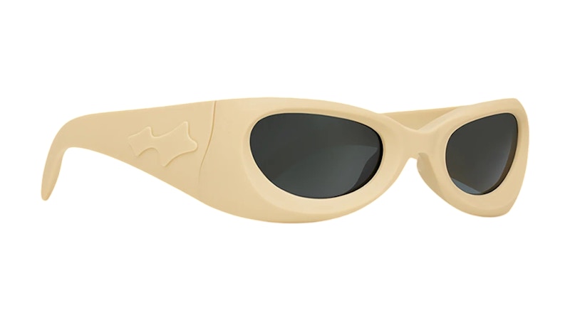 Pre-owned Skylrk Upside Down Bionylon Sunglasses In Wax In Brown