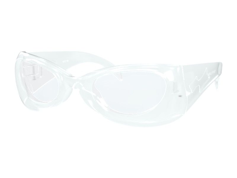 SKYLRK Upside Down Sunglasses Clear Men's - FW25 - US