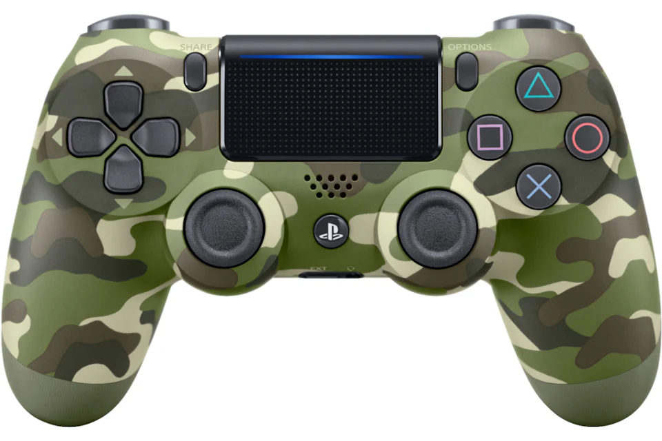 Sony Playstion4 PS4 Dualshock 4 Wireless Controller 3001544 Green Camouflage