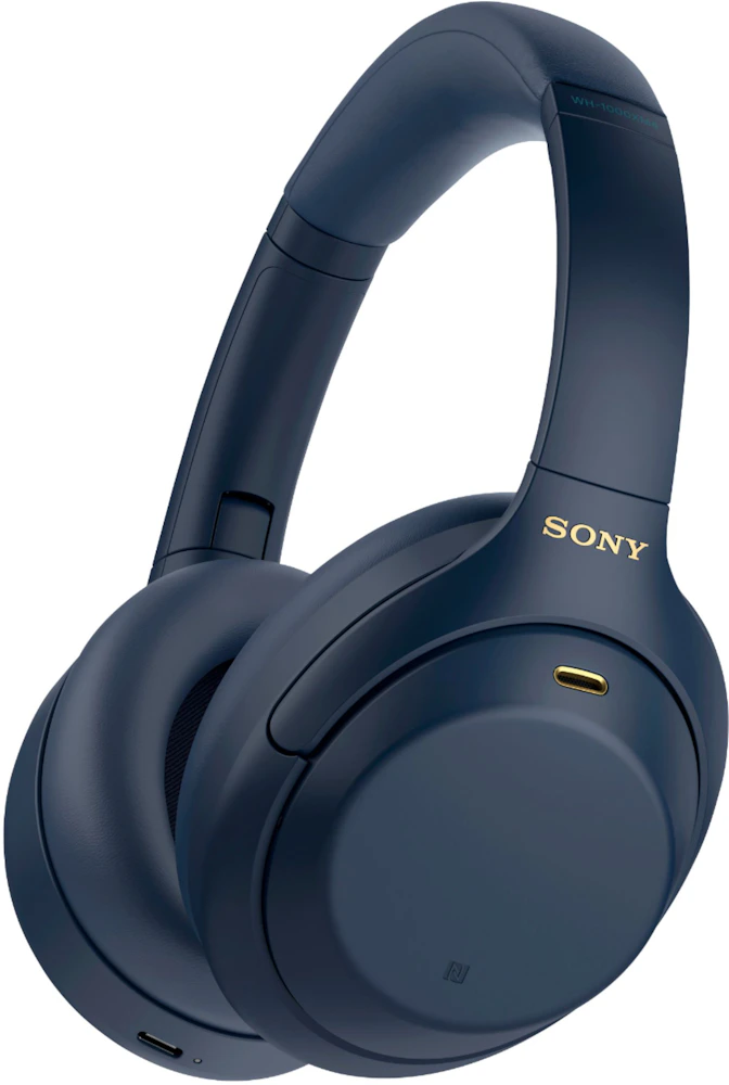 Sony WH-1000XM4 Wireless Noise-Canceling Over-Ear Headphones (Midnight Blue)