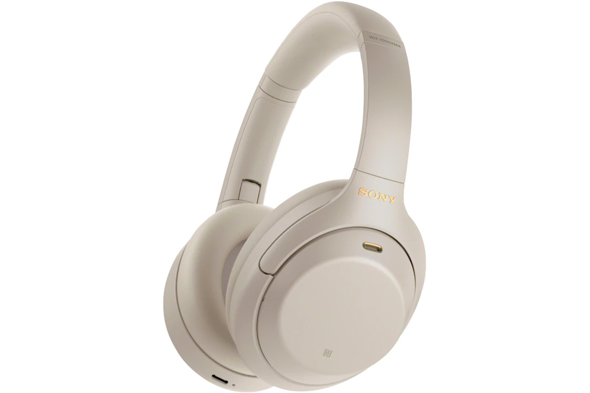 Sony Wireless Noise-Cancelling Over-the-Ear Headphones WH1000XM4/S Silver