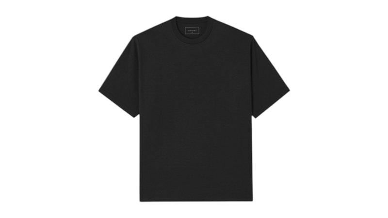SOPHNET. Luster Cotton Essential Tee Black