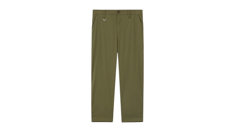 SOPHNET. Tapered Crop Pants Army Green