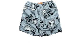 SOULGOODS All Over Tiger Beach Shorts Grey