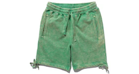 SOULGOODS Washed Knit Shorts Green