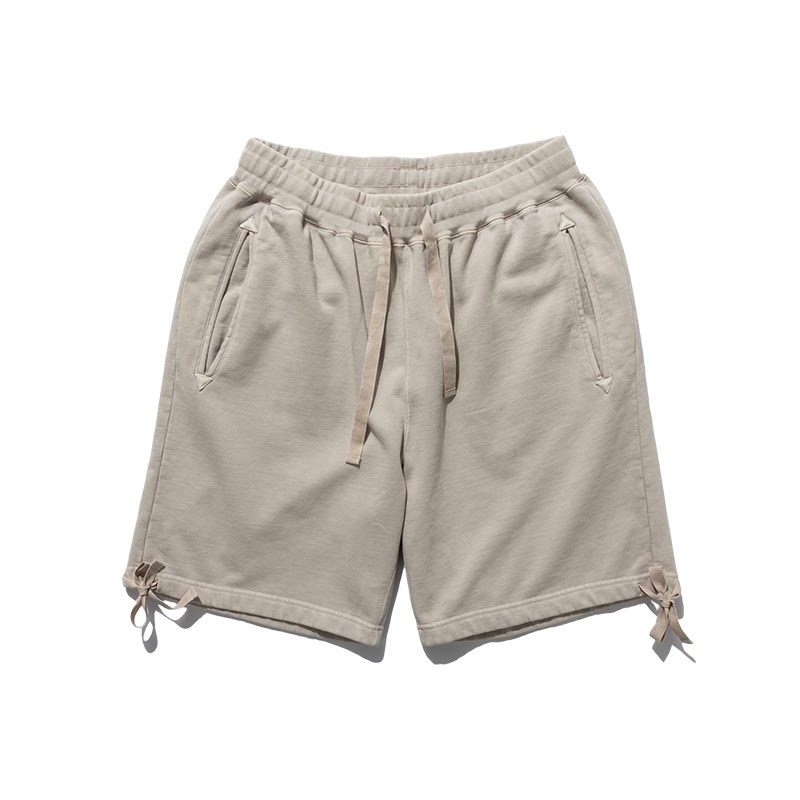 SOULGOODS Washed Knit Shorts Grey