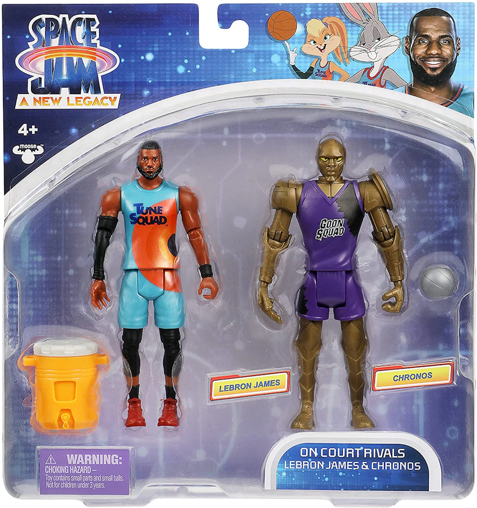 Space Jam A New Legacy - 2 Pack - On Court Rivals - Lebron & Chronos ...