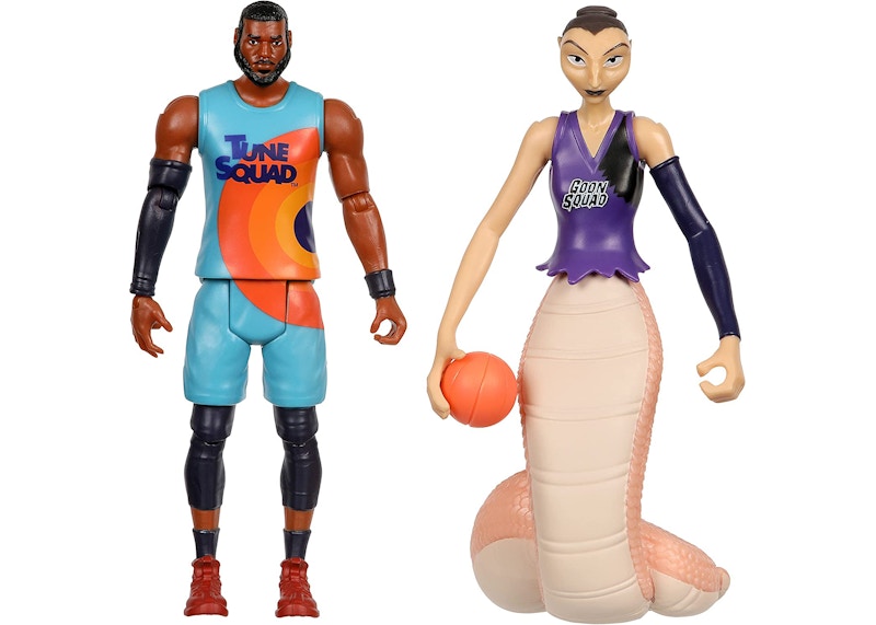 Space Jam A New Legacy - 2 Pack - On Court Rivals - Lebron & White ...