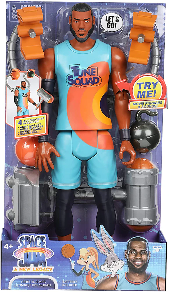 Space Jam A New Legacy - Lebron James Ultimate Tune Squad Action Figure ...