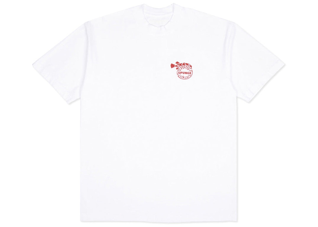 Pre-owned Spunge X Salehe Bembury Spunge Logo T-shirt Rice