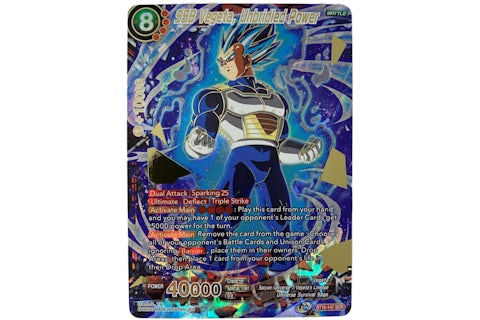 SSB Vegeta 2022 Dragon Ball Super TCG Realm of the Gods Unbridled Power Foil Secret Rare #BT16-147 (Ungraded) - 2022 - US SSB Vegeta 2022 Dragon Ball Super TCG Realm of the Gods Unbridled Power Foil Secret Rare #BT16-147 (Ungraded) - 2022 - US
