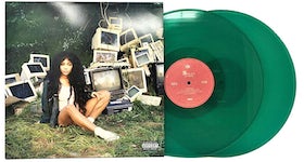 SZA Ctrl 2XLP Vinyl Translucent Green