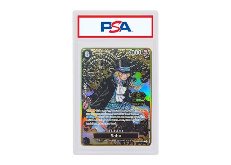 Sabo 2025 One Piece 2ND Anniversary Set JP (English) OP04-083 (PSA