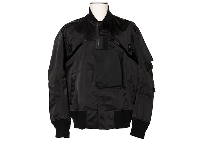 Sacai x Acronym Bomber Jacket Black Men's - SS22 - GB