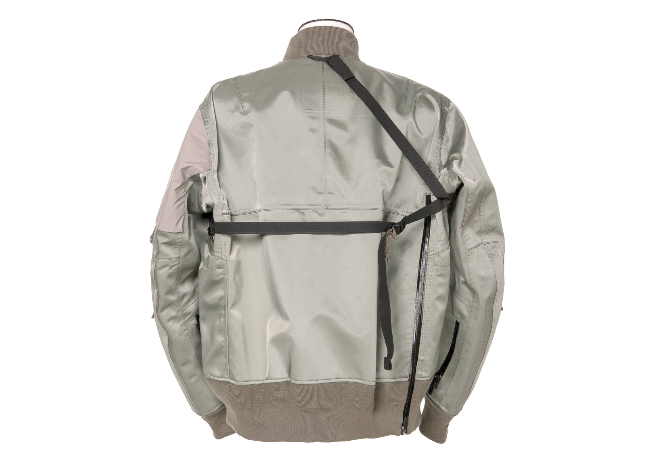 sacai ACRONYM BOMBER JACKET Khaki 1 - ナイロンジャケット