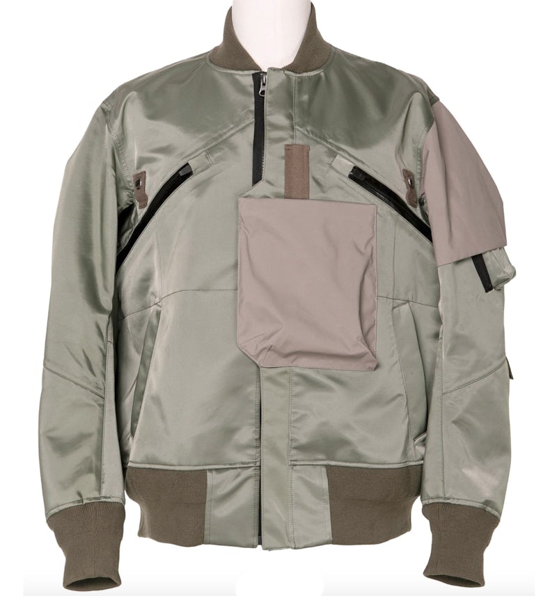 Sacai x Acronym Bomberjacke Khaki Herren SS22 – DE