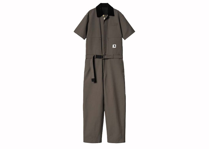 Sacai x Carharrtt WIP Suiting Bonding Jumpsuit Taupe Men's - SS24 - US