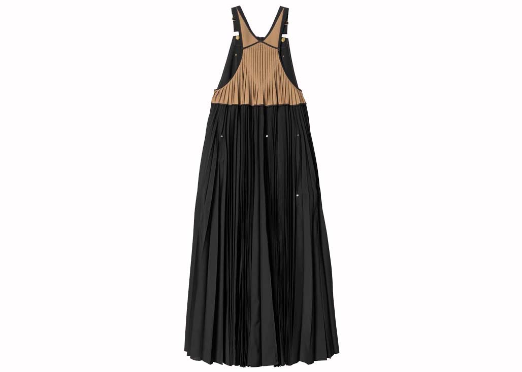 Sacai x Carharrtt WIP Women's Suiting Bonding Dress Black - SS24 - US