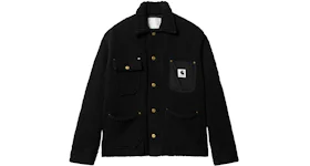 Sacai x Carhartt WIP Knit Michigan Jacket Black