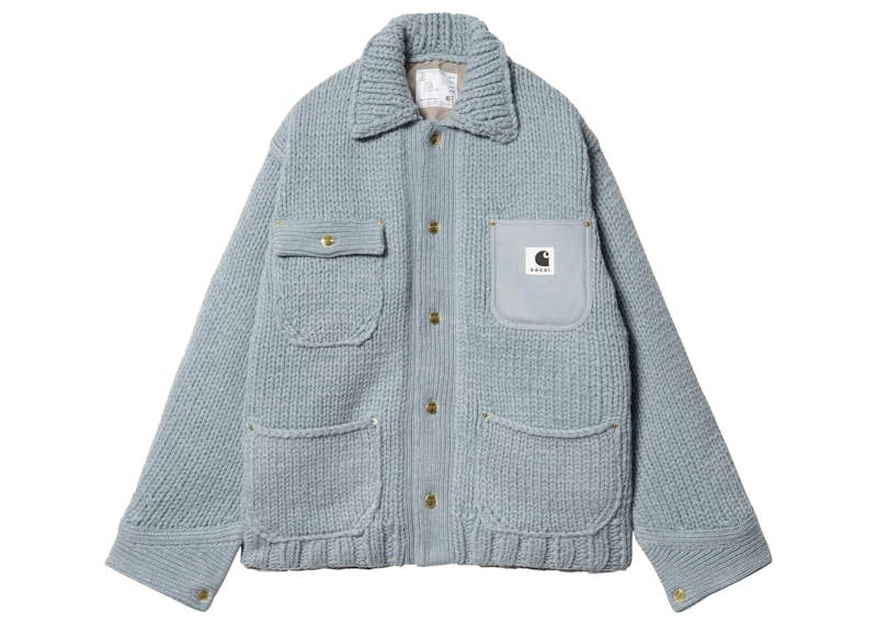 Mサイズの黒色ありますかSacai Carhartt WIP Knit Jacket Michigan