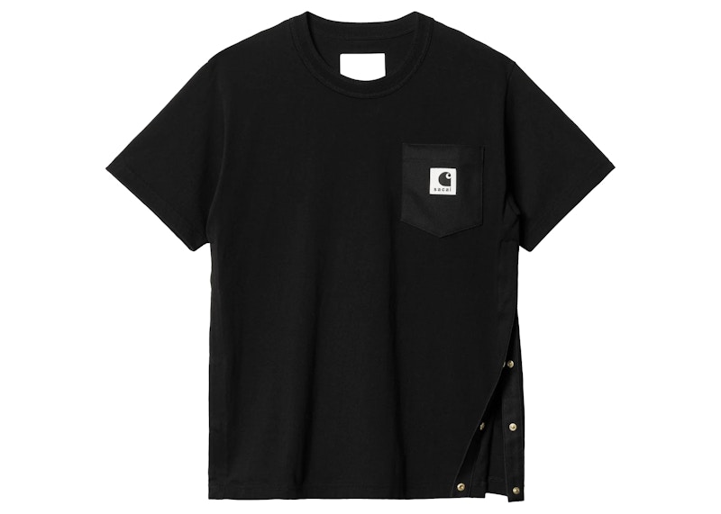 サイズ3 sacai Carhartt WIP Tシャツ BLACKT-shi