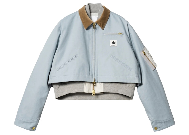 Sacai x Carhartt WIP Women's Canvas MA-1 Detroit Jacket