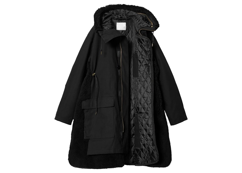 Sacai x Carhartt WIP Women's Canvas Siberian Parka Black - FW23 - US