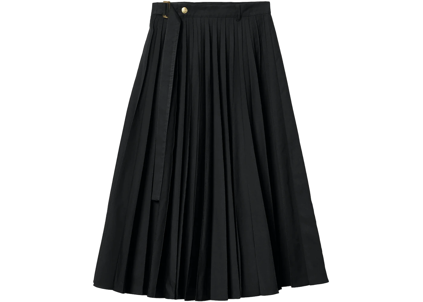 Sacai x Carhartt WIP Women's Pleated Skirt Black - FW23 - US