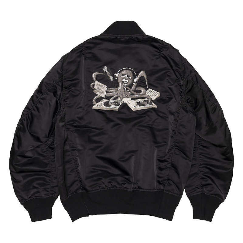 Sacai x Ultimate Breaks & Beats MA-1 Blouson Black - FW21 男士- TW