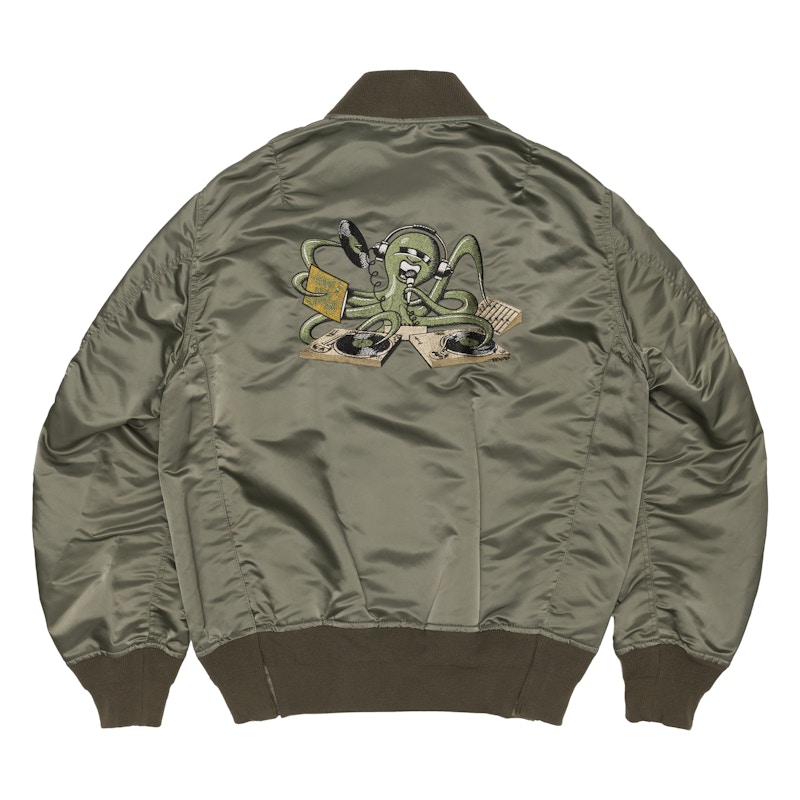 Sacai x Ultimate Breaks & Beats MA-1 Blouson Khaki 男士- FW21 - TW