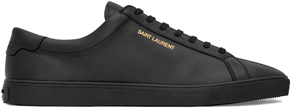 Andy Leather Sneakers in Black - Saint Laurent