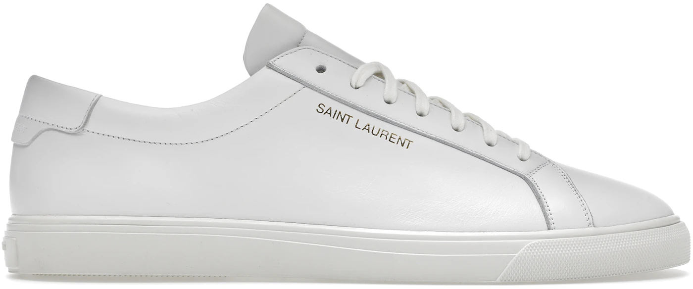 Saint Laurent Andy Low Optic White Men's - 6068330M5009030 ...