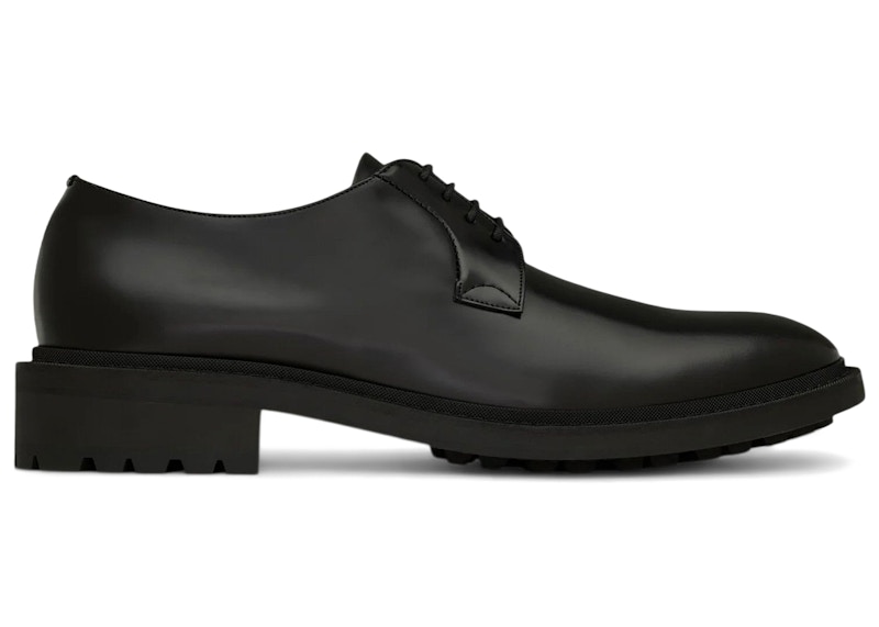 Saint Laurent Antoine Derbie Shoes Black Men's - 819713 AAEHH 1000