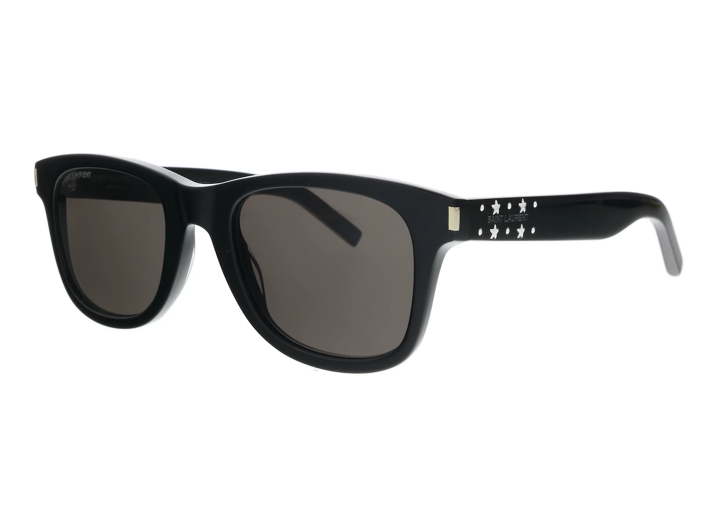 Saint Laurent Aviator Sunglasses Black (SL 51-040) in Acetate/Metal - US