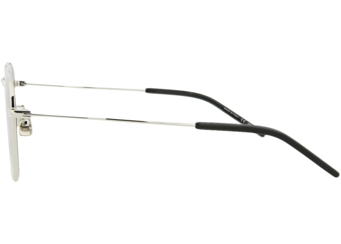 Saint Laurent Aviator Sunglasses Silver/Green (SL309-30008020-003) in ...