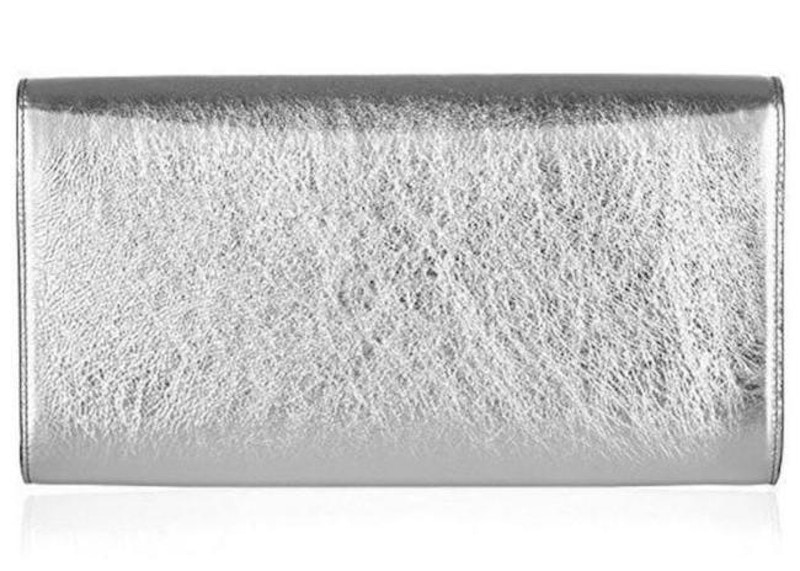 Saint Laurent Belle De Jour Clutch Metallic