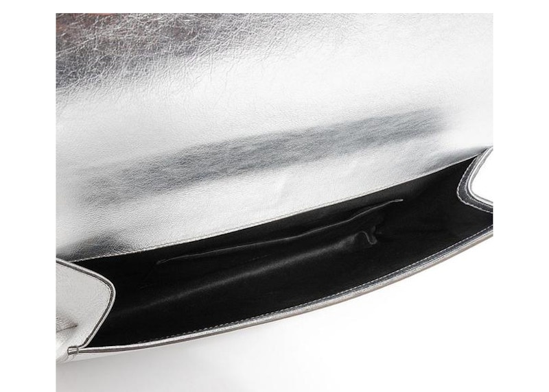 Saint Laurent Belle De Jour Clutch Metallic
