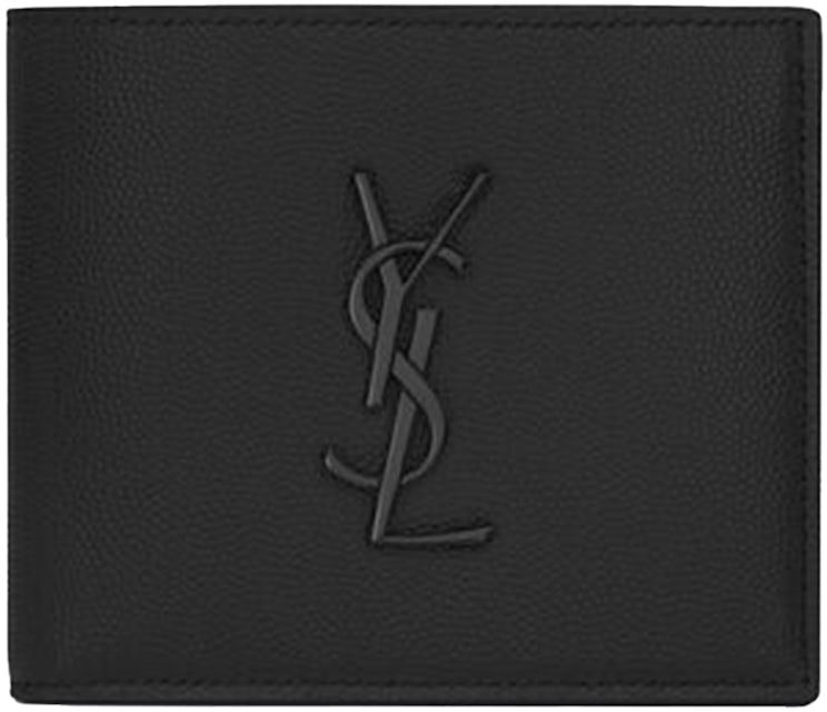 Saint Laurent Men's Logo Leather Wallet