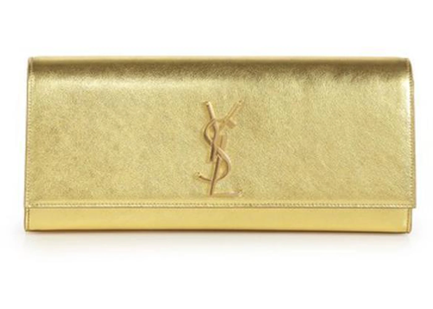 Saint laurent clutch gold Clearance