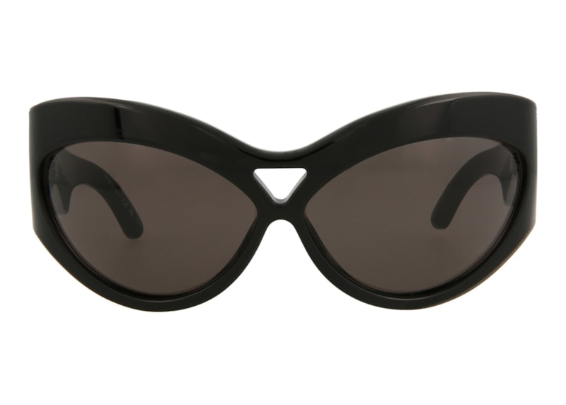Saint Laurent Cat Eye Frame Injection Sunglasses Black/Black (SL73 ...