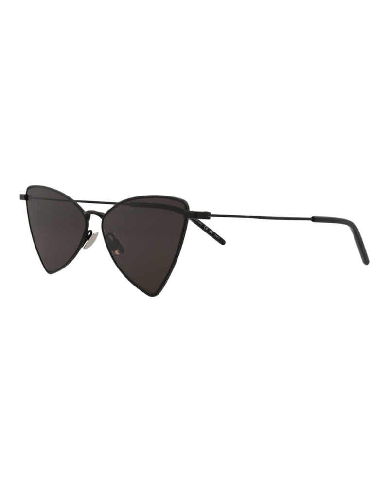 Pre-owned Saint Laurent Cat Eye Sunglasses/ (sl303jerry30007822002) (sl303jerry In Black/black (sl303jerry