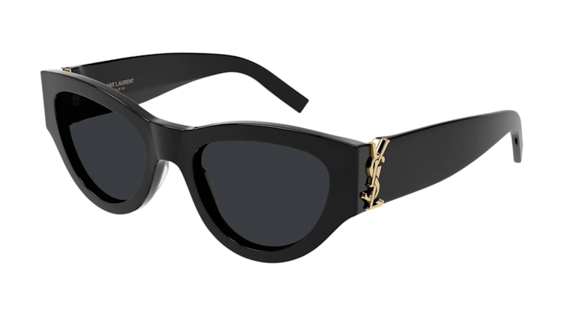 Saint Laurent Cat-Eye Sunglasses Black in Acetate/Metal - JP