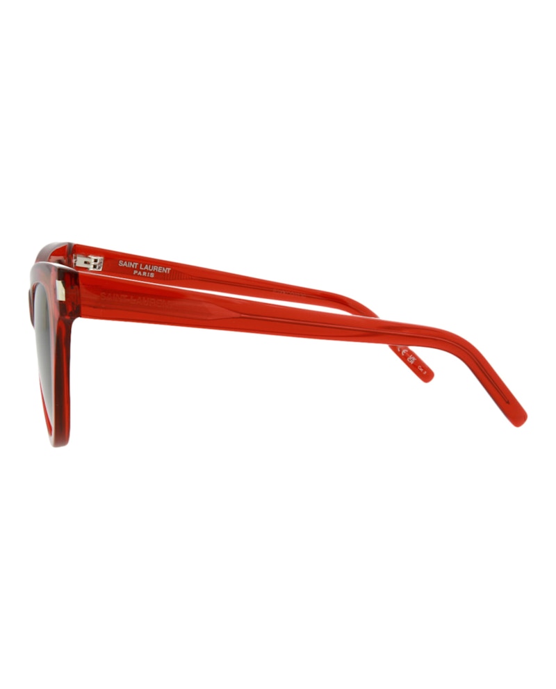 Saint Laurent Cat Eye Sunglasses Red/Red/Black (Sl425-30010666-005)