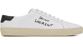 Saint Laurent Court Classic SL/06 Optic White Black (Women's)